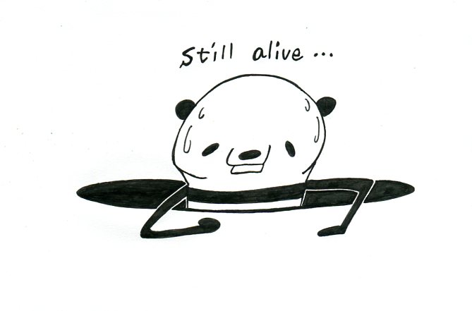 本日のイラスト その２０２ まだ生きてるよ Hacmotoのフォルダ