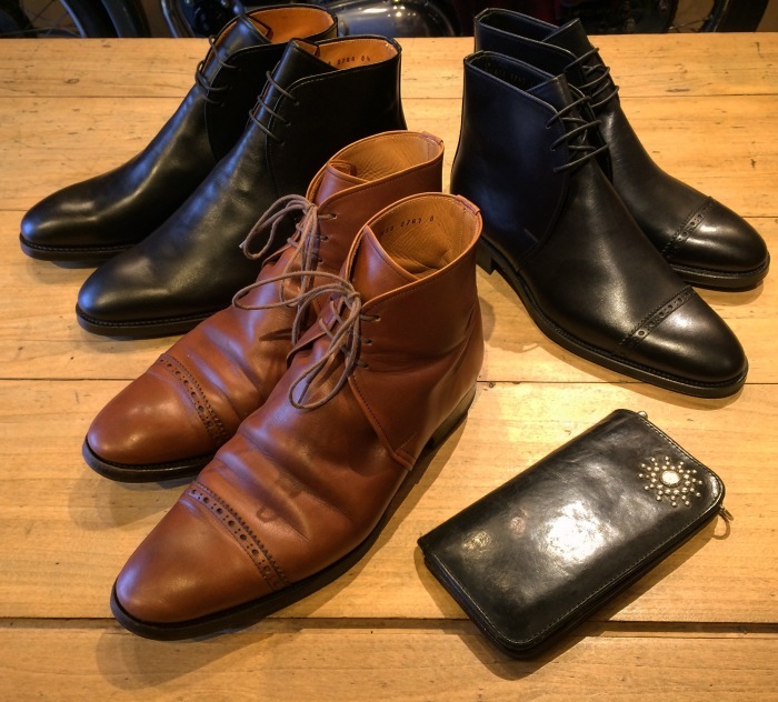 WARP AND WOOF Original GEORGE BOOTS & WALLET ② : BUTTON UP WARP AND WOOF Original GEORGE BOOTS & WALLET ② : BUTTON UP