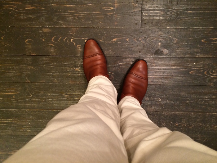 WARP AND WOOF Original GEORGE BOOTS & WALLET ② : BUTTON UP