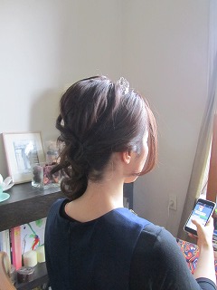 前日リハーサルヘアメイク_b0209691_1794588.jpg