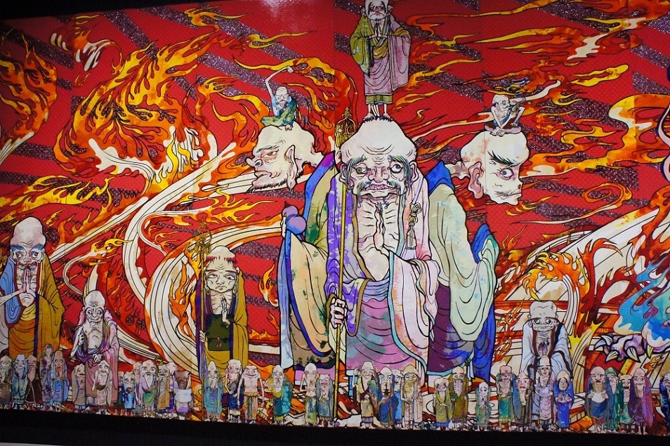 村上隆14年ぶりの大規模展「五百羅漢図展」開催中！ ある「お寺