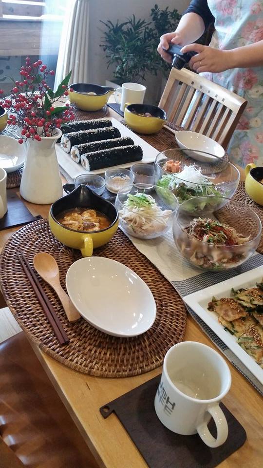 11月は韓国風料理です(^_-)-☆_e0170128_16524987.jpg