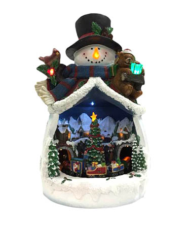 スノーマン ムービングトレイン クリスマス コストコ