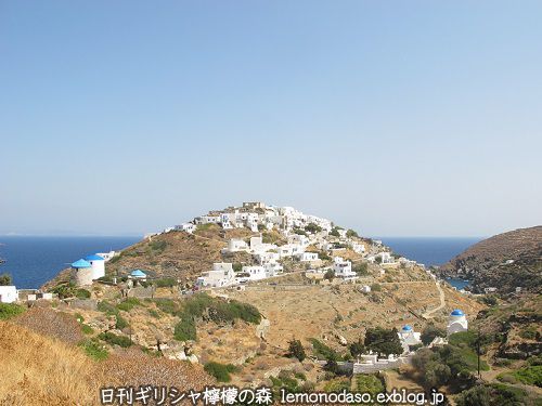 シフノス島カストロの古代城塞など_c0010496_20103855.jpg