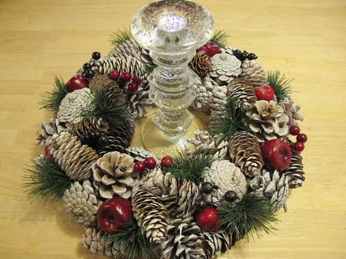 クリスマスリース_d0182409_16313021.jpg