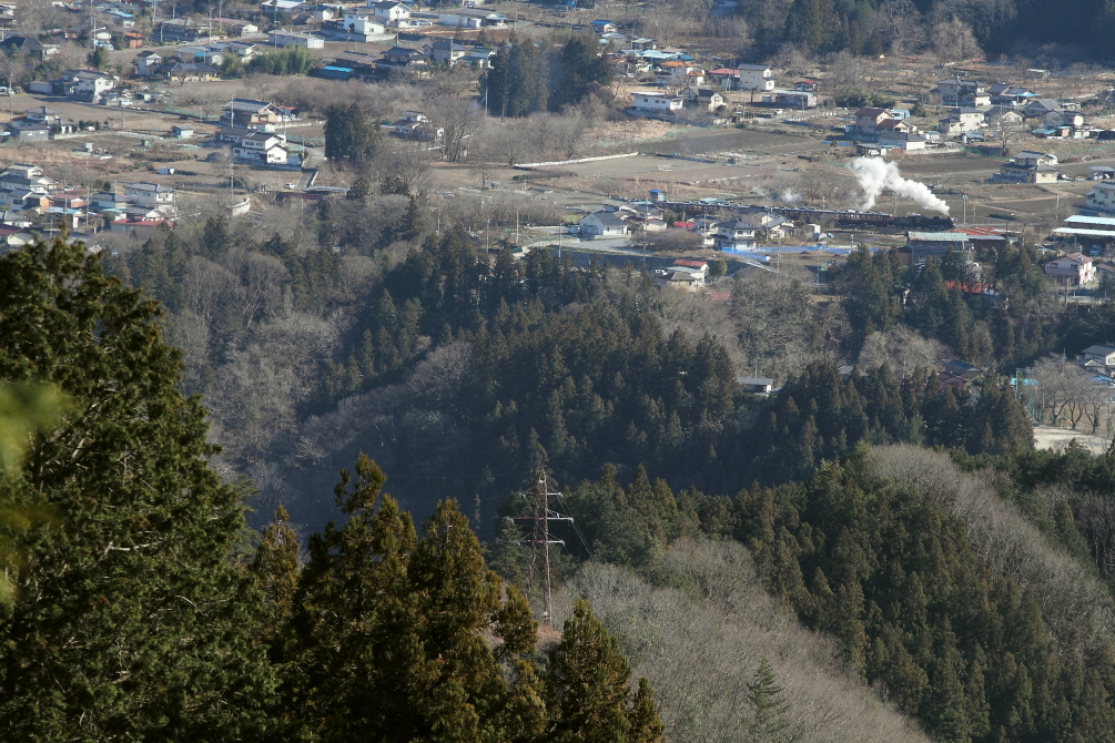 秩父盆地に冬の白煙 - 2015年正月・秩父 - _b0190710_22585441.jpg