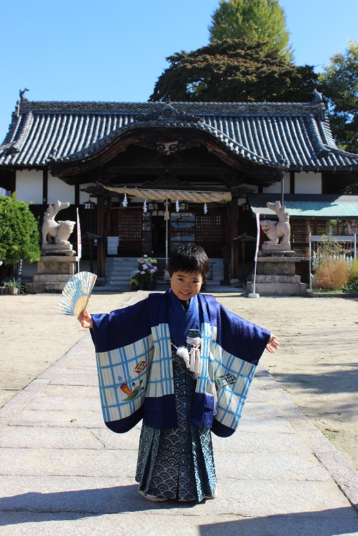 息子大晟の七五三_f0191324_1095249.jpg