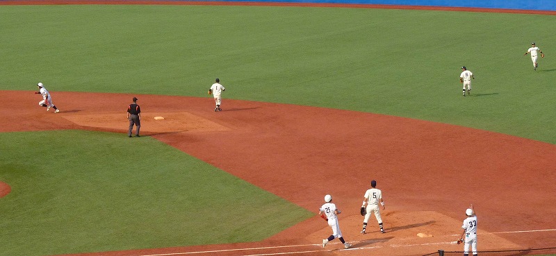 中央大対國學院大 10月22日 東都大学野球1部 後半_b0166128_1752597.jpg
