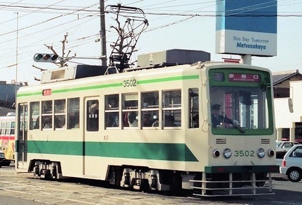 豊橋鉄道東田本線　モ3500形3502_e0030537_23492718.jpg