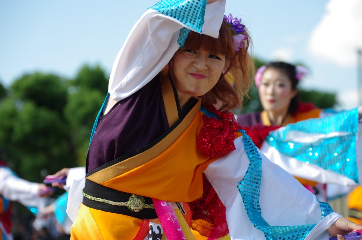 姫路よさこい２０１５その３４（Dance☆F☆Company騎勇舞その２）_a0009554_23465151.jpg