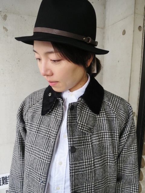 限定Barbour ・・・ Hound\'s Tooth CHECK WOOL Beaufort JACKET!★!(再)_d0152280_5364560.jpg
