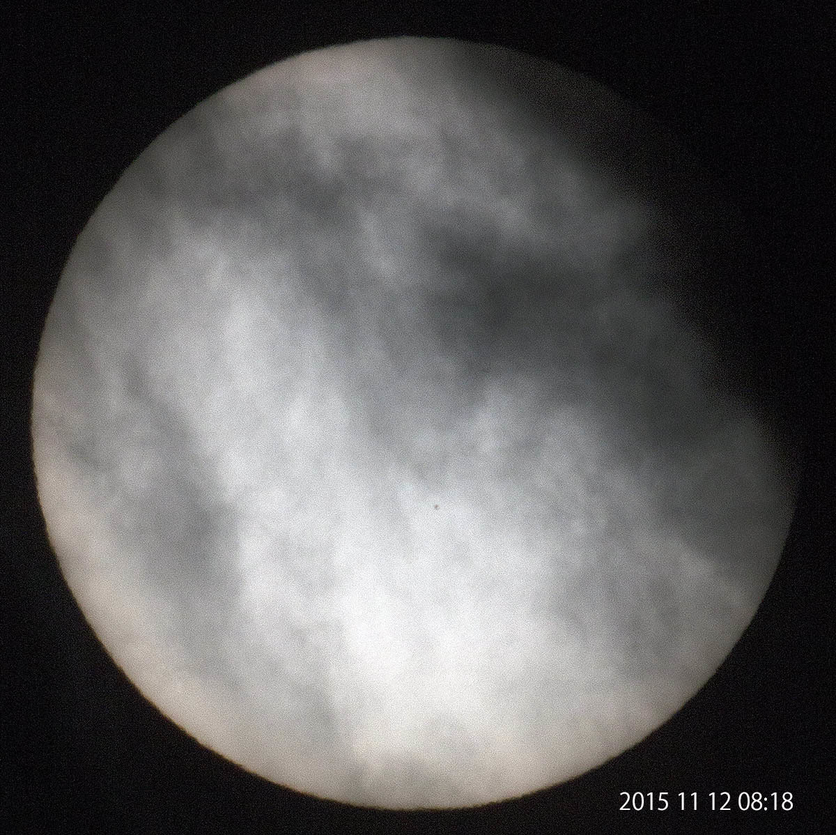 11月12日の太陽_e0174091_09304286.jpg