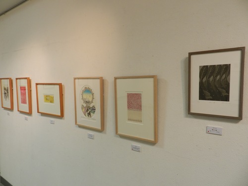 〜11/17 【北室】坂本龍彦絵画展 【南室】littleChristmasー小さいな版画展ー_f0106896_1853971.jpg