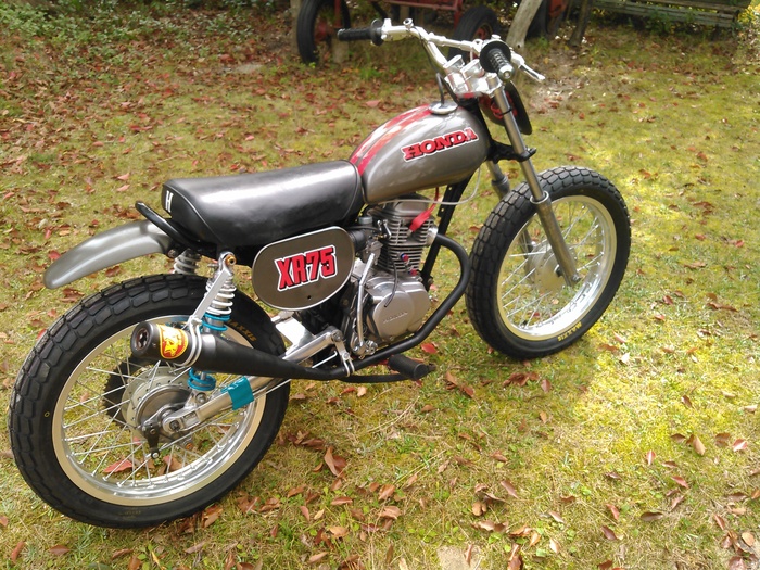 HONDA XR75DT　製作レポ　シェイクダウン編_f0200399_20264637.jpg