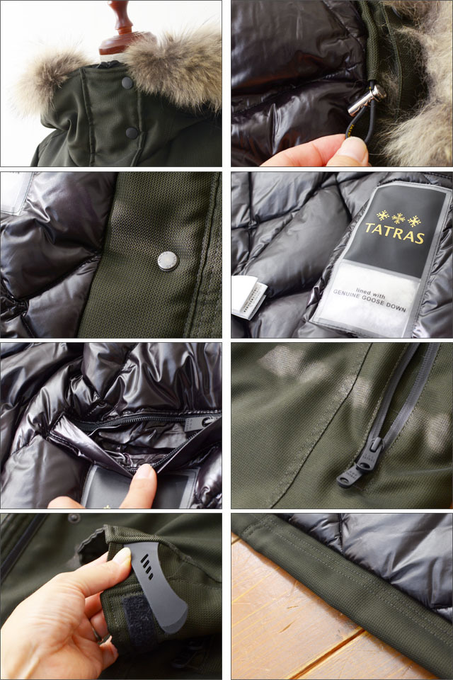 TATRAS 正規代理店 [タトラス] DUCALE [ミドル丈ダウンジャケット] [LTA16A4499] LADY\'S_f0051306_17153501.jpg
