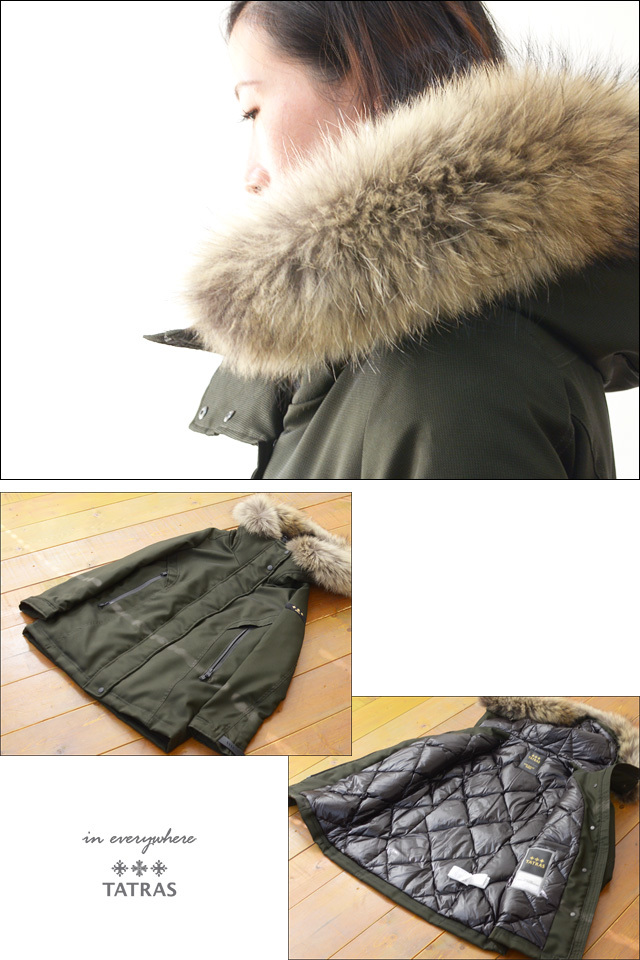 TATRAS 正規代理店 [タトラス] DUCALE [ミドル丈ダウンジャケット] [LTA16A4499] LADY\'S_f0051306_17153502.jpg