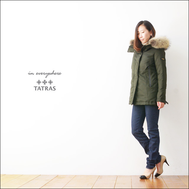 TATRAS 正規代理店 [タトラス] DUCALE [ミドル丈ダウンジャケット] [LTA16A4499] LADY\'S_f0051306_17153546.jpg