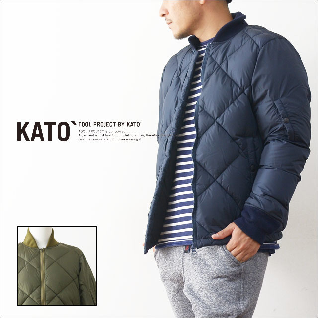 KATO\'[カトー] DIAMOND QUILT DOWN JACKET [KD530161] MEN\'S_f0051306_19394197.jpg