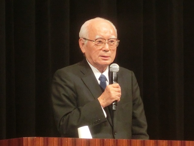 知的障害者に導かれた企業経営から「皆働社会」実現へ 日本理化学工業㈱大山会長の記念講演_f0141310_748046.jpg