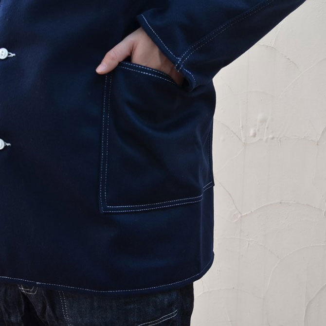TENDER Co.(テンダー) Double Box Cloth Overcoat_d0158579_19001427.jpg