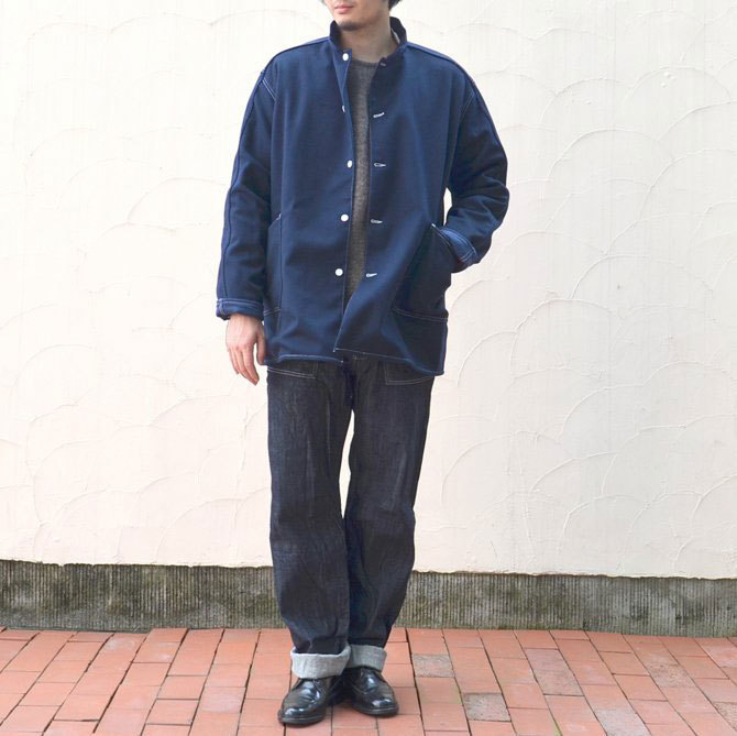 TENDER Co.(テンダー) Double Box Cloth Overcoat_d0158579_19004275.jpg