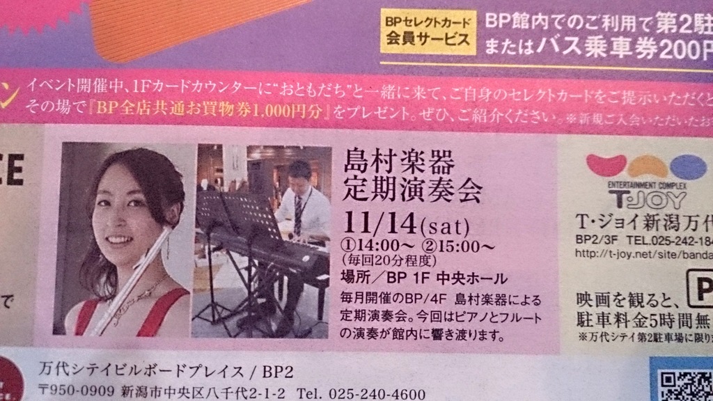 この週末は。11月14日&15日_e0046190_1718278.jpg