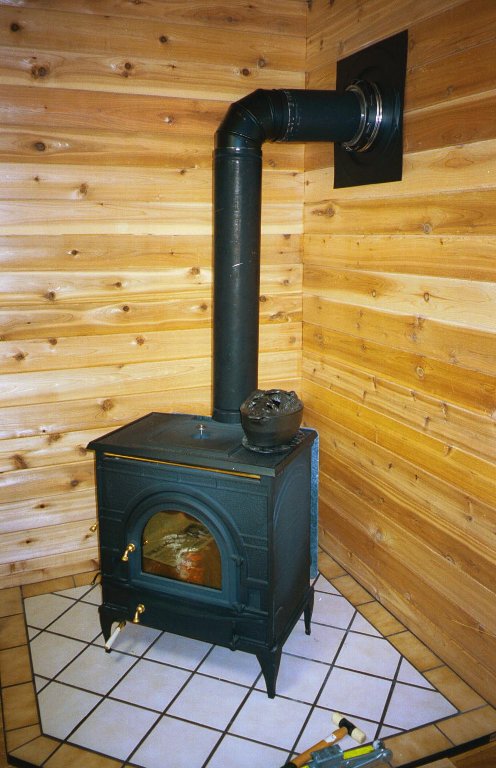 薪ストーブ 壁の断熱 : おとうさん! ごはんなに？