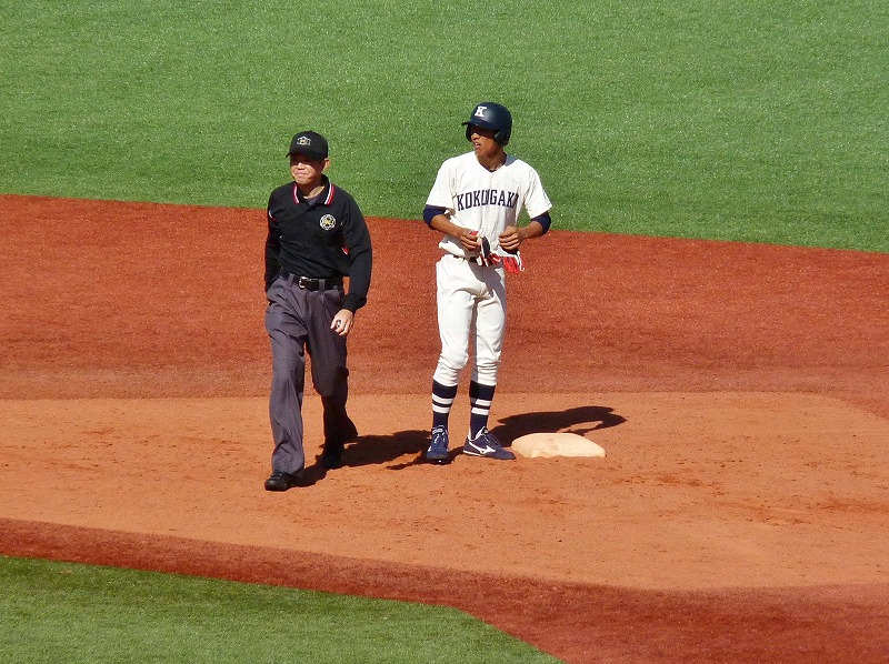 國學院大対亜細亜大　１０月２７日　東都大学野球１部優勝決定戦　後半_b0166128_11373561.jpg