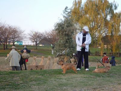 七瀬の「かかし祭り」だよ。_c0211540_16583424.jpg