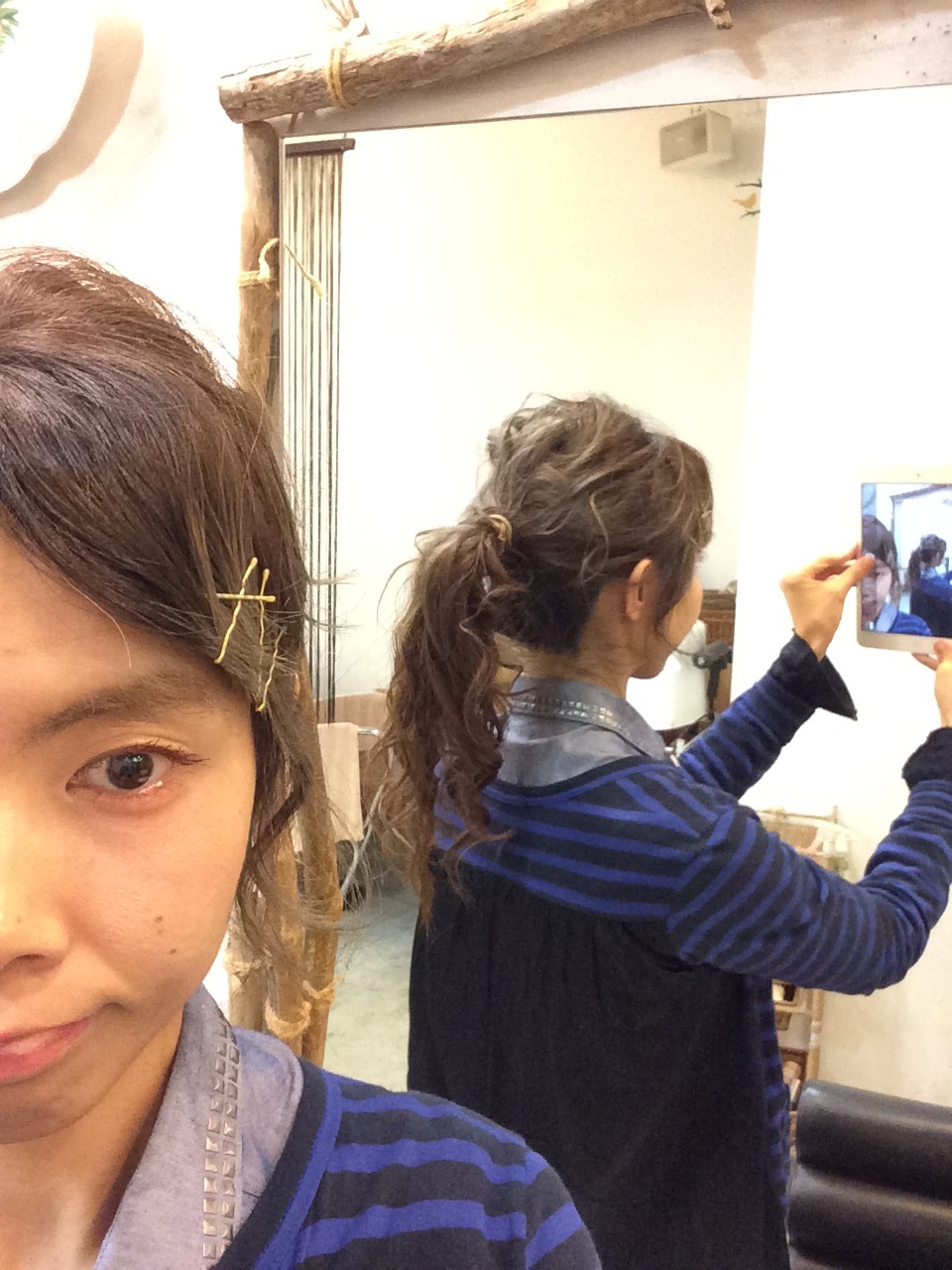 ヘアアレンジブログ７９ と 本日のドレスコード Hair Salon Bouquet Blog