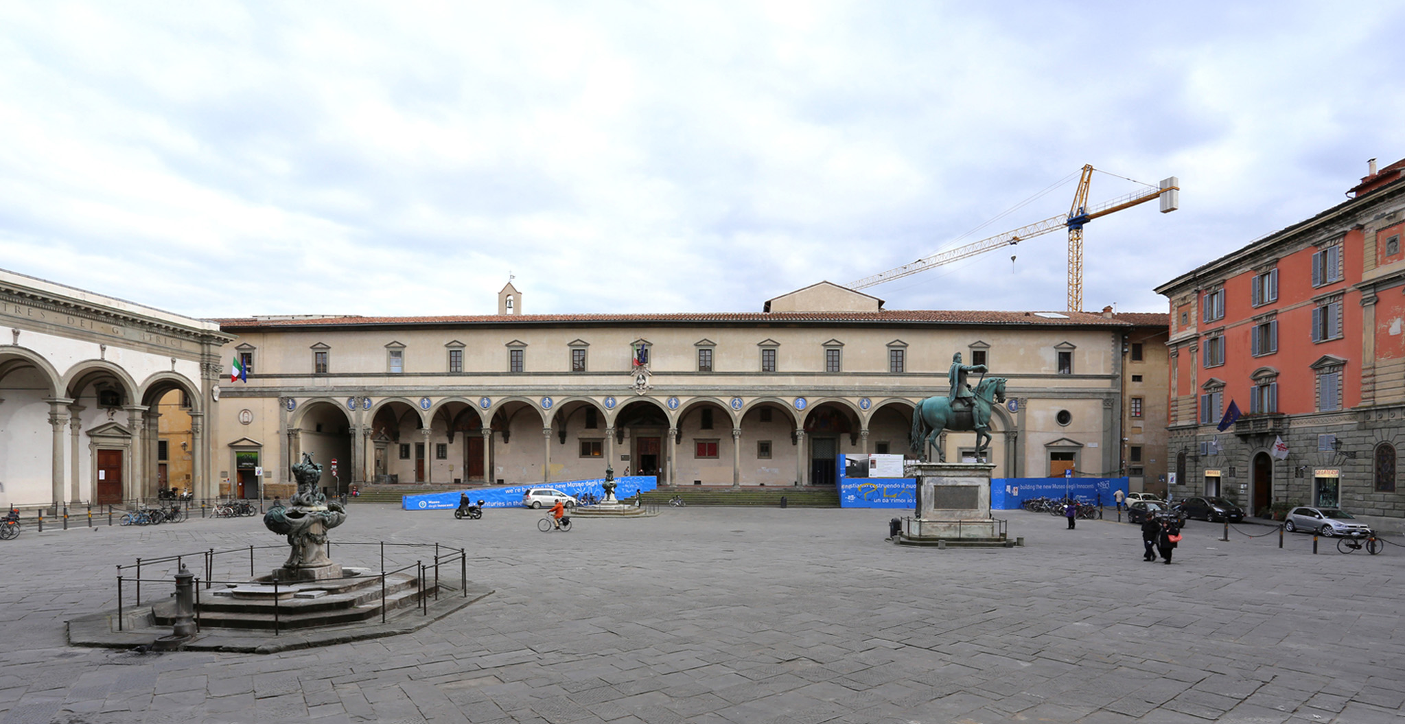 フィレンツェ　捨子養育院　ブルネレスキ　　Firenze /　Spedale degli Innocenti　/ Filippo Brunelleschi_e0127948_12524574.jpg