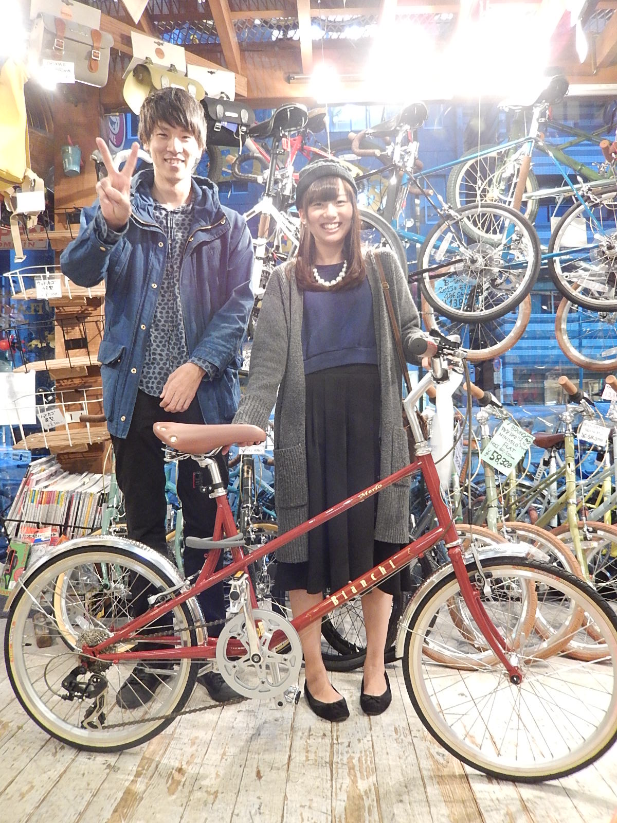 11月14日　渋谷　原宿　の自転車屋　FLAME bike前です_e0188759_19212984.jpg