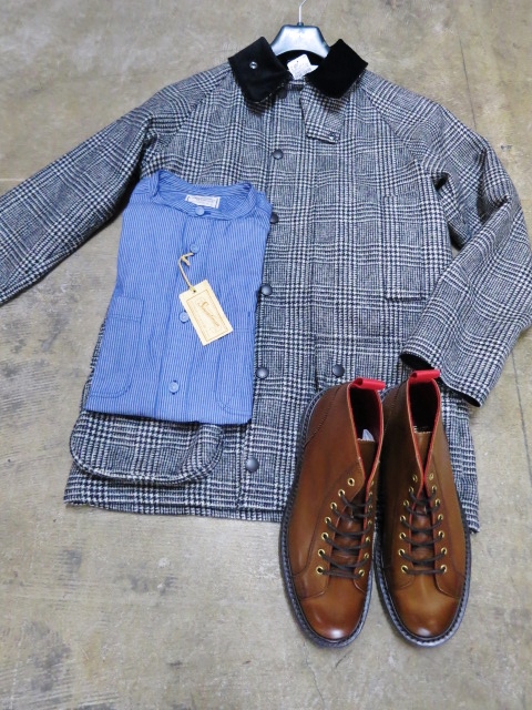 限定Barbour ・・・ Hound\'s Tooth CHECK WOOL Beaufort JACKET!★!(再)_d0152280_10245324.jpg
