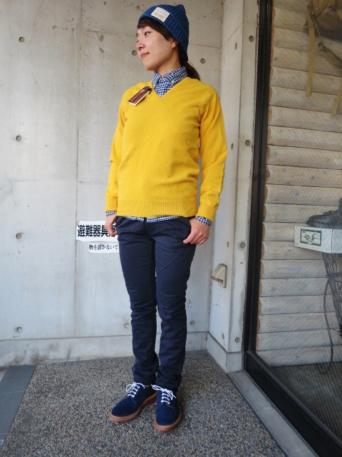 IN!にOUT!に御使い下さい。。。William Lockie Lambs WOOL V NECK SWEATER!★!(再)_d0152280_10533878.jpg