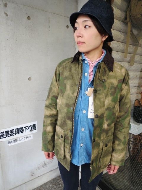 Barbour 好き・フリークの方へ。。。BEDAIL SL CAMO JACKET!★!_d0152280_13532678.jpg