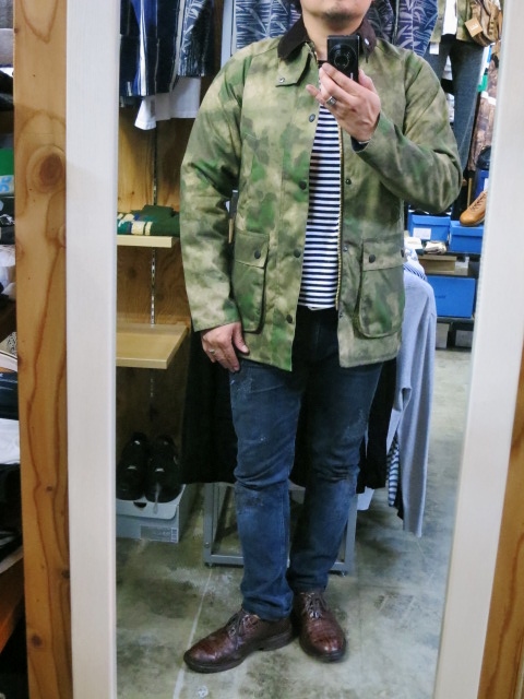 Barbour 好き・フリークの方へ。。。BEDAIL SL CAMO JACKET!★!_d0152280_19362260.jpg