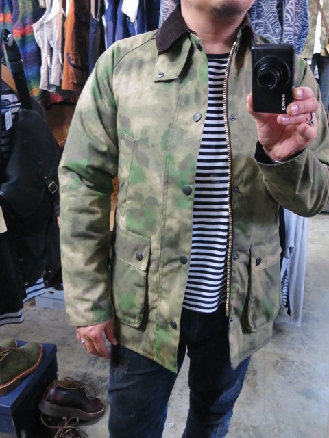 Barbour 好き・フリークの方へ。。。BEDAIL SL CAMO JACKET!★!_d0152280_19365066.jpg
