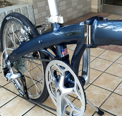 DAHON:2016年モデル Mu-P9ご購入頂きました! : カルマックス DAHON:2016年モデル Mu-P9ご購入頂きました! : カルマックス