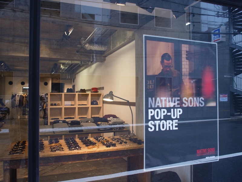 \"NATIVE SONS\" POP-UP STORE _f0172816_12263142.jpg