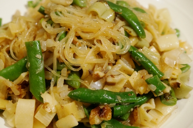 ヘルシー 美味しい 緑豆春雨とハート形パスタのサラスパ風 他です 料理と趣味の部屋 ヘルシー 美味しい 緑豆春雨とハート形パスタのサラスパ風 他です 料理と趣味の部屋
