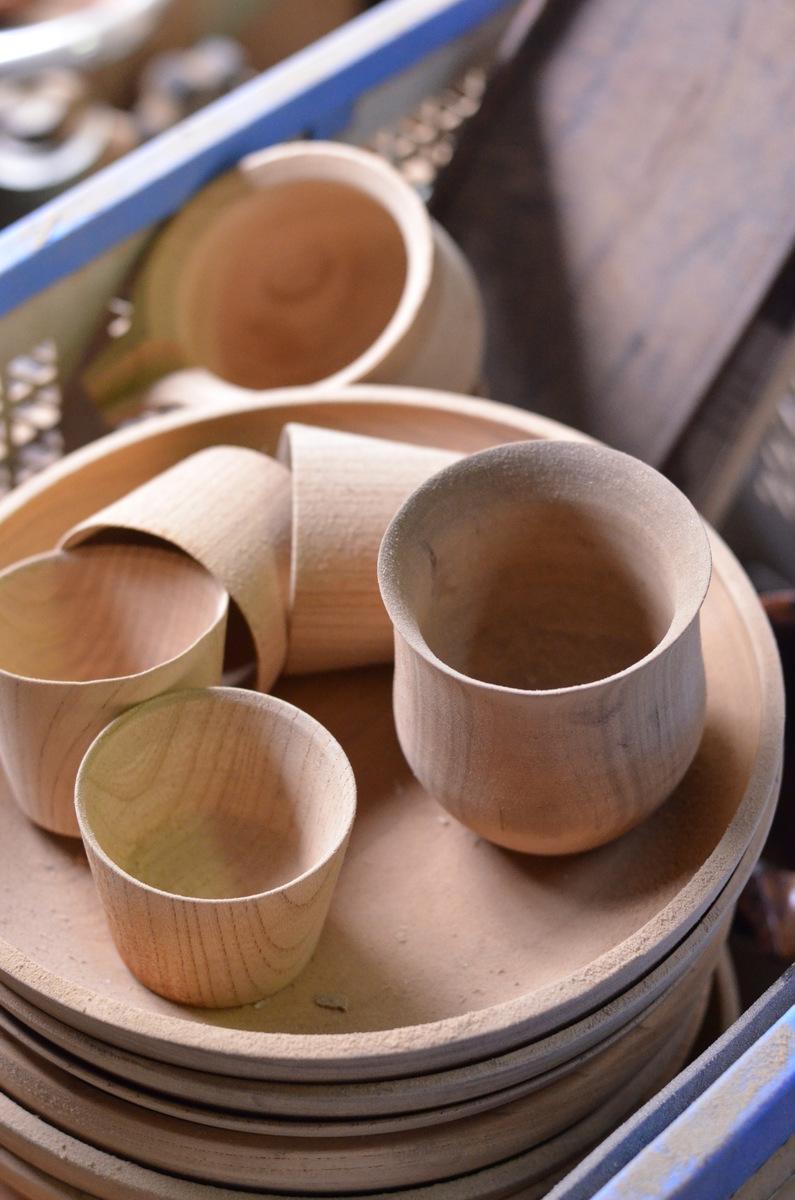 「太田修嗣 漆器展 根来塗り」 工房_d0087761_054433.jpg