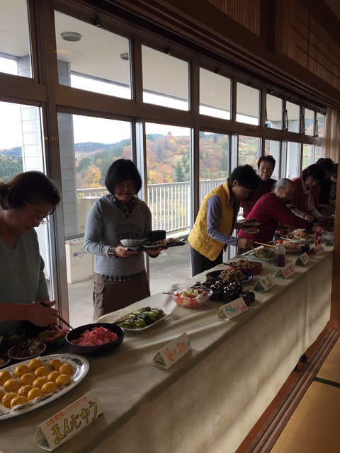 秋の味覚を楽しむ会in牧湯の里深山荘_d0182179_191932.jpg