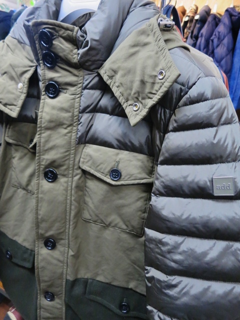 add・注目のDOWN JACKET ･･･ 遂にログ特集・解禁です！★？_d0152280_20195029.jpg