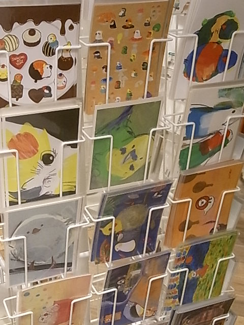 東急ハンズ梅田店 インコと鳥の雑貨展、いんこっこのくに作品お届け_d0322493_047632.jpg
