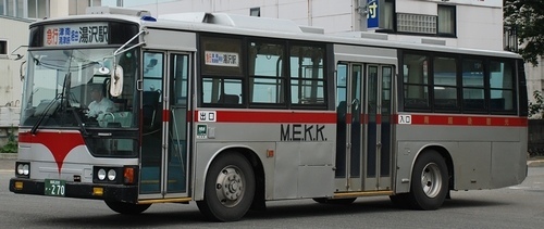 南越後観光バス 三菱U-MP218K +呉羽_e0030537_01193651.jpg