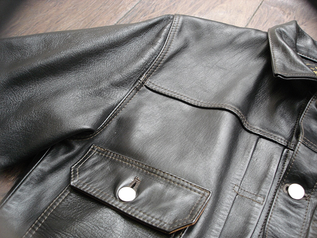 NEW : HIGH LARGE LEATHERS [HORSEHIDE JACKET] “Oklahoma City”、“Still Water” !!_a0132147_1810642.jpg