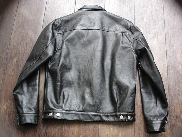 NEW : HIGH LARGE LEATHERS [HORSEHIDE JACKET] “Oklahoma City