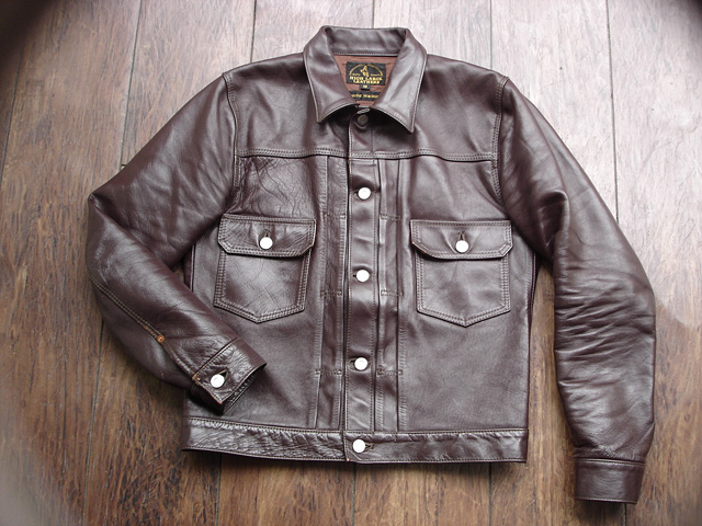 NEW : HIGH LARGE LEATHERS [HORSEHIDE JACKET] “Oklahoma City”、“Still Water” !!_a0132147_1883389.jpg