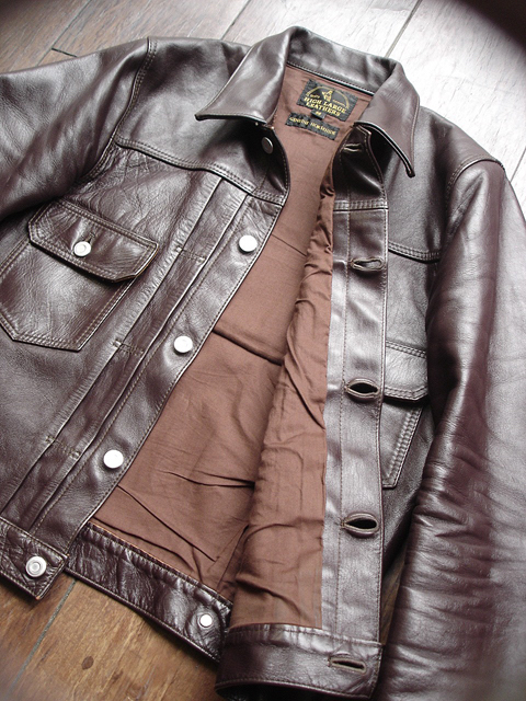 NEW : HIGH LARGE LEATHERS [HORSEHIDE JACKET] “Oklahoma City”、“Still Water” !!_a0132147_1884714.jpg