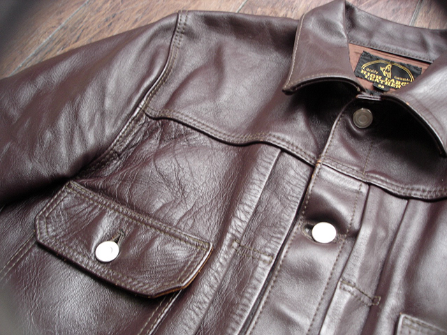 NEW : HIGH LARGE LEATHERS [HORSEHIDE JACKET] “Oklahoma City”、“Still Water” !!_a0132147_1885325.jpg